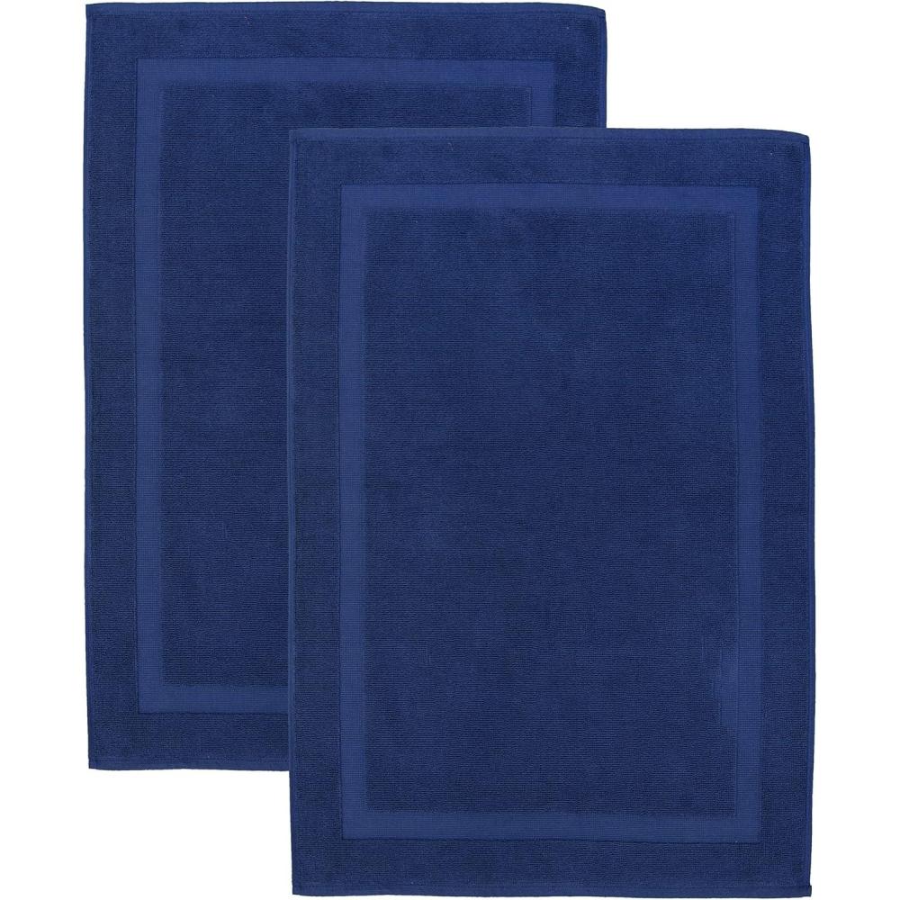 imageLuxury Oversized Bath Towels 650 GSM 34 x 56 Hotel Quality Soft amp Highly Absorbent Quick Dry Thick Combed Cotton Bathroom Towels Sky Blue 4 PackDenim