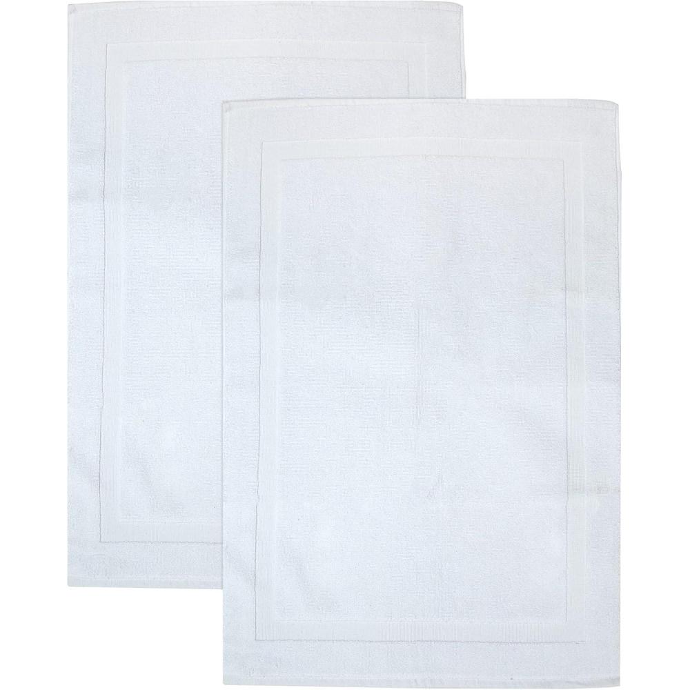 imageLuxury Oversized Bath Towels 650 GSM 34 x 56 Hotel Quality Soft amp Highly Absorbent Quick Dry Thick Combed Cotton Bathroom Towels Sky Blue 4 PackWhite