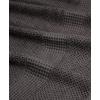 Bella 4PC Bath Towel Set – 100% Combed Cotton 550 GSM, Ultra Soft, Absorbent, Popcorn Weave – Variety of Colors (Dark Grey)