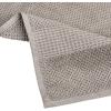 Bella 6 PC Towel Set | 100% Combed Cotton, Light Grey Popcorn Weave Design | Ultra Soft & Highly Absorbent | 2 Bath Towels, 2 Hand Towels, 2 Wash Cloths | 550 GSM – 6 Pack