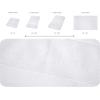 Blake Deluxe 7 Piece Bath Towel and Bath Mat Set – Densely Woven Premium Ultra Soft, High Absorbency Combed Cotton – Luxury Spa Bath Towels – 700 GSM (White)