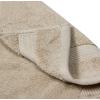 Bumble Luxury Plush Wash Cloth Set – 13” x 13” Premium 12 Pack Wash Cloth Set – Ultra Soft, Highly Absorbent 800 GSM Heavy Weight Combed Cotton (Beige)