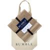 Bumble Luxury Plush Wash Cloth Set – 13” x 13” Premium 12 Pack Wash Cloth Set – Ultra Soft, Highly Absorbent 800 GSM Heavy Weight Combed Cotton (Beige)
