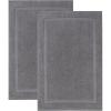 Luxury Oversized Bath Towels | 650 GSM, 34″ x 56″ | Hotel Quality, Soft & Highly Absorbent | Quick Dry, Thick, Combed Cotton Bathroom Towels | Sky Blue – 4 Pack(Slate)