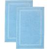Luxury Oversized Bath Towels | 650 GSM, 34″ x 56″ | Hotel Quality, Soft & Highly Absorbent | Quick Dry, Thick, Combed Cotton Bathroom Towels | Sky Blue – 4 Pack(Sky Blue)