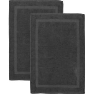 Luxury Oversized Bath Towels | 650 GSM, 34″ x 56″ | Hotel Quality, Soft & Highly Absorbent | Quick Dry, Thick, Combed Cotton Bathroom Towels | Sky Blue – 4 Pack(Dark Grey)