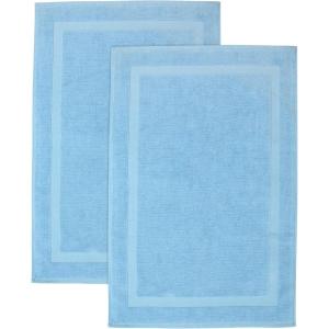 Luxury Oversized Bath Towels | 650 GSM, 34″ x 56″ | Hotel Quality, Soft & Highly Absorbent | Quick Dry, Thick, Combed Cotton Bathroom Towels | Sky Blue – 4 Pack(Sky Blue)