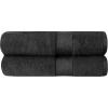 Thick Luxury Bath Towels – 30” x 60” | Heavy Weight | LargeBath Towels | 100% Combed Cotton | Ultra Soft & Highly Absorbent | 800 GSM | Grey Bath Sheet – 2 Pack
