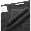 Premium Kitchen Towels (16”x 28”, 6 Pack), 3 pc Yarn Dyed + 3 Solid – Multiple Kitchen Towel Set Design – 380 GSM Highly Absorbent Tea Towels Set with Hanging Loop (Tan,Weave Design)(Grey)